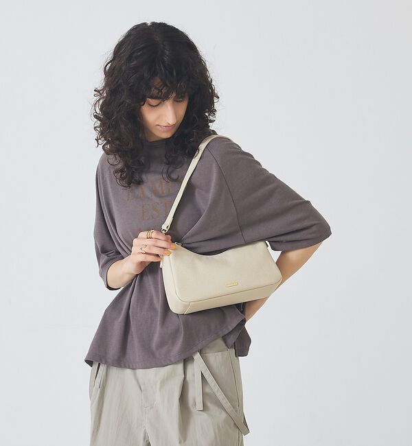 LOWELL things「●SOEUR/2WAYレザーハーフムーンショルダー」|ショルダー・メッセンジャー|
