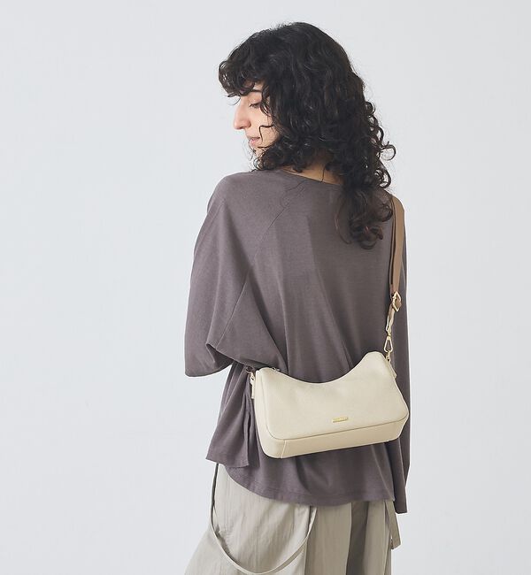 LOWELL things「●SOEUR/2WAYレザーハーフムーンショルダー」|ショルダー・メッセンジャー|