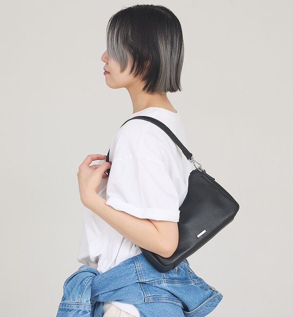 LOWELL things「●SOEUR/2WAYレザーハーフムーンショルダー」|ショルダー・メッセンジャー|
