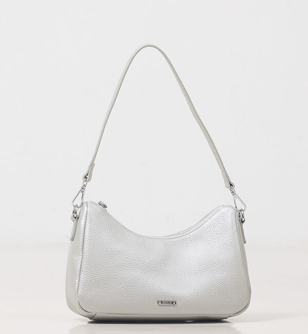 LOWELL things「●SOEUR/2WAYレザーハーフムーンショルダー」|ショルダー・メッセンジャー|シルバー
