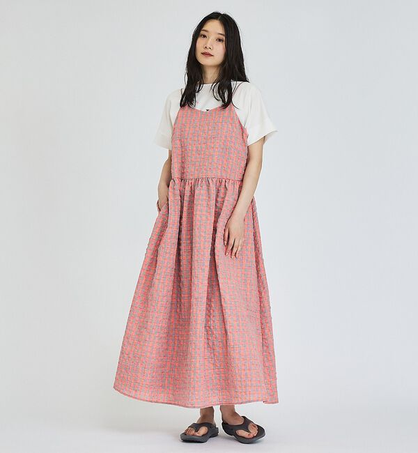 abahouse mavie「【ベッキーコラボ】2WAYリボン キャミソールワンピース」|ワンピース|