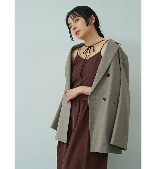abahouse mavie「【ベッキーコラボ】2WAYリボン キャミソールワンピース」|ワンピース|