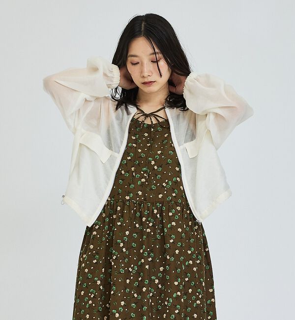 abahouse mavie「【ベッキーコラボ】2WAYリボン キャミソールワンピース」|ワンピース|