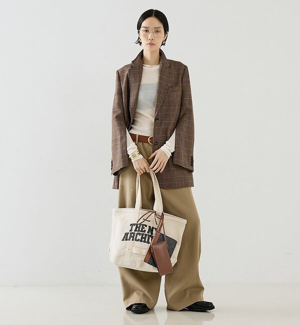 The Store by C' 「【COCUCA】ウールシフォンリブプルオーバー【予約】」|Tシャツ・カットソー|