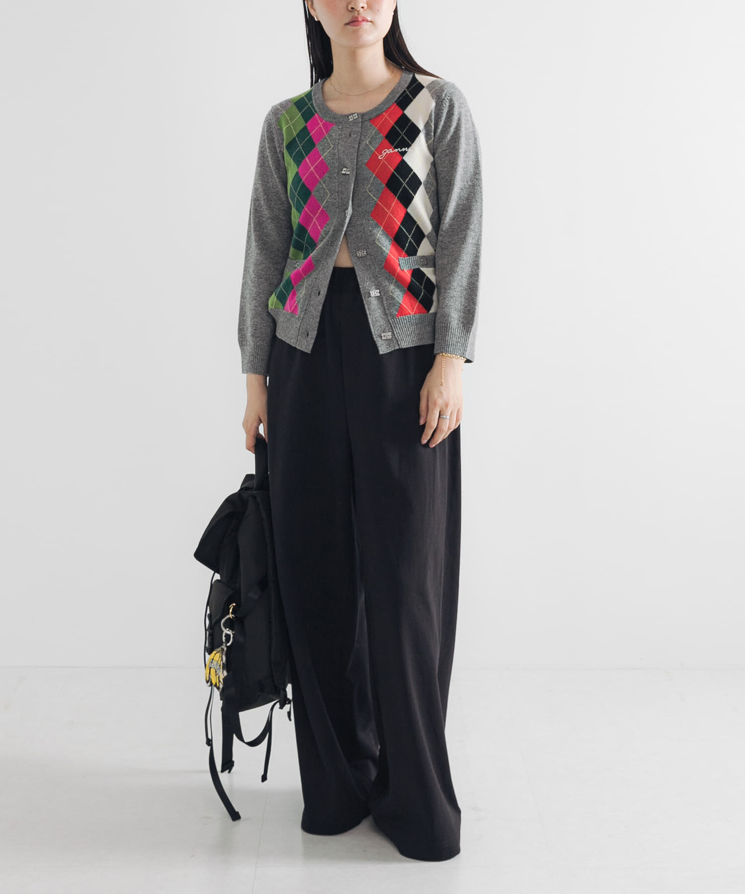 URBAN RESEARCH「GANNI　Cashmere Wool Mix Cardigan」|カーディガン|