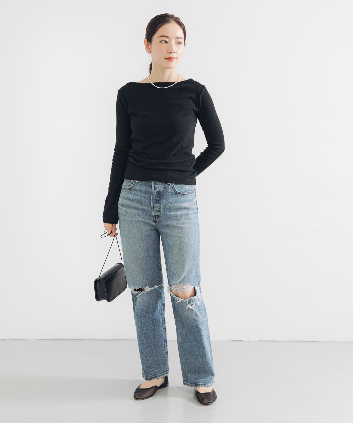 URBAN RESEARCH「Levi&rsquo;s　Exclusive RIBCAGE STRAIGHT ANKLE」|デニム|