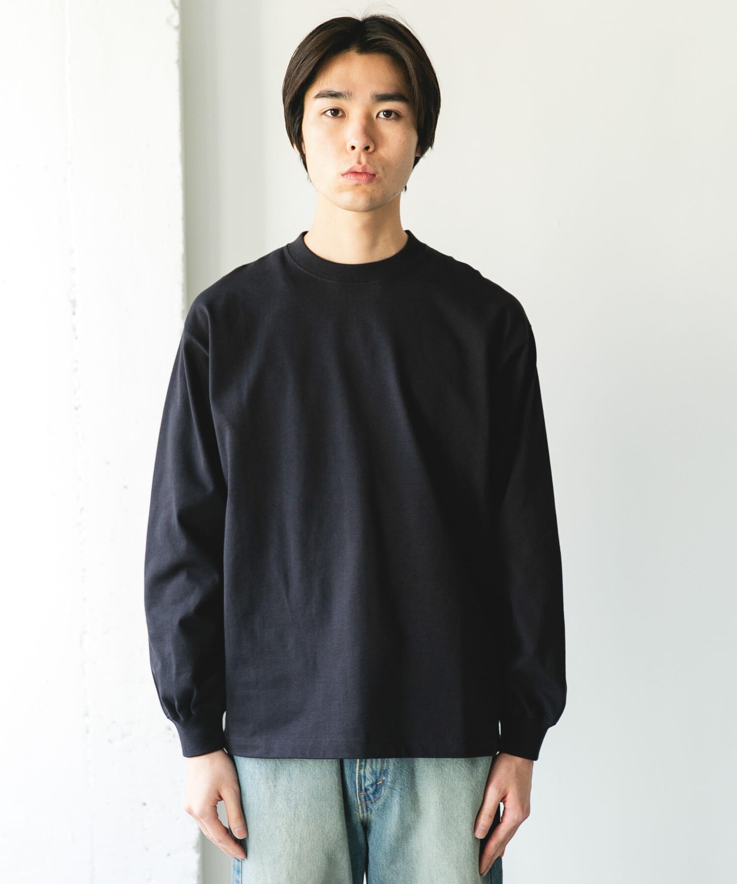 URBAN RESEARCH DOORS「『UR TECH』『抗菌/防臭』10.5オンス ヘビーウェイト LONG-SLEEVE T-SHIRTS」|Tシャツ・カットソー|