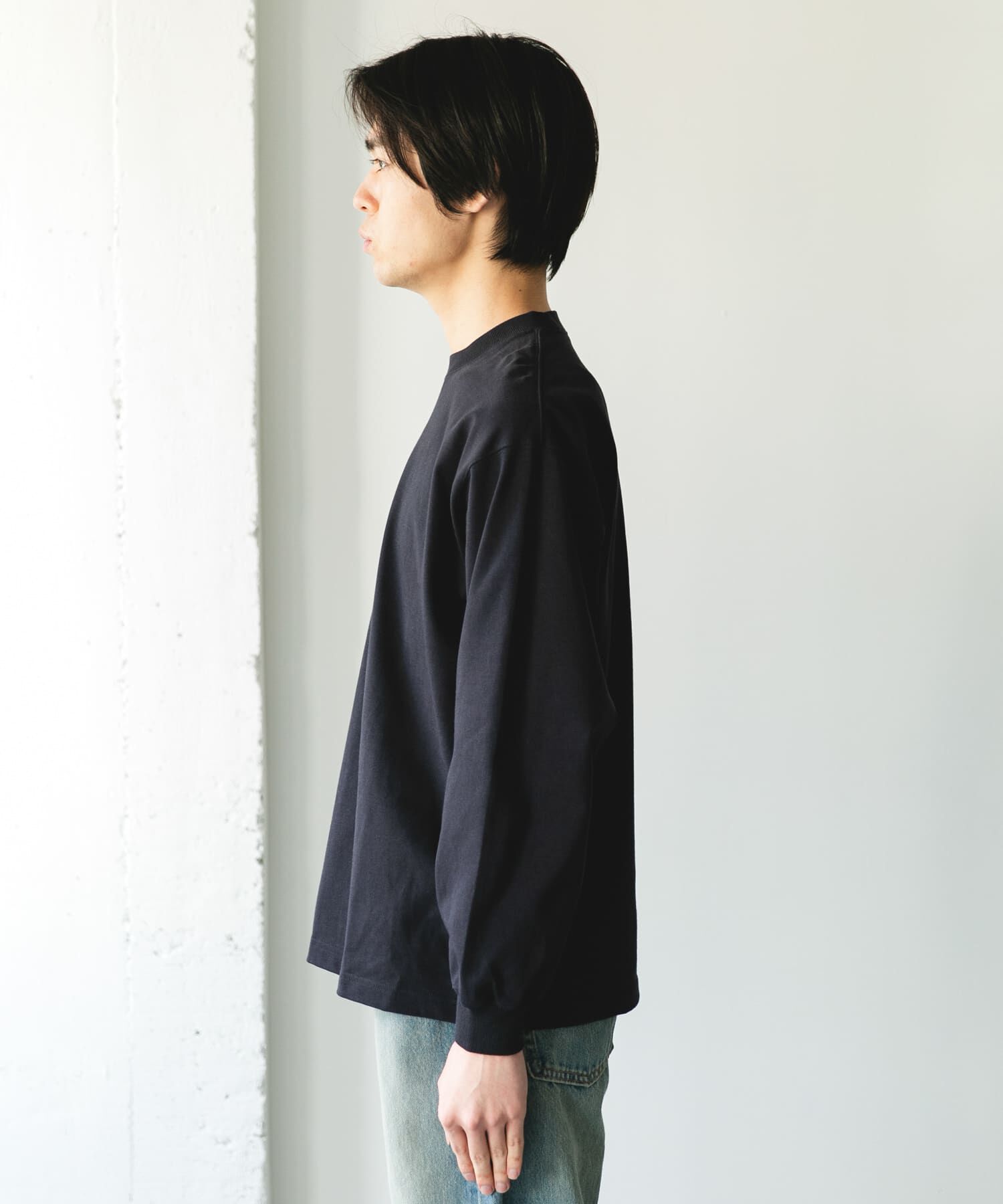 URBAN RESEARCH DOORS「『UR TECH』『抗菌/防臭』10.5オンス ヘビーウェイト LONG-SLEEVE T-SHIRTS」|Tシャツ・カットソー|