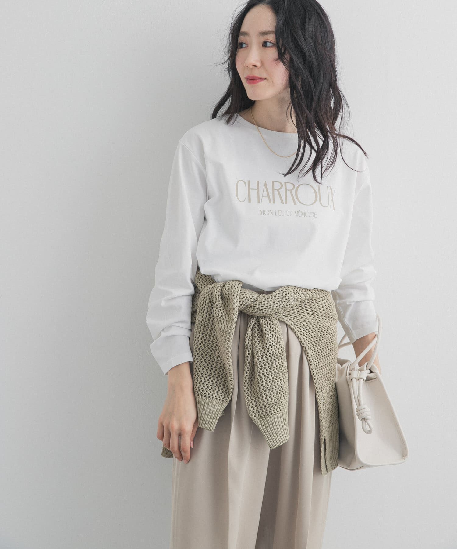 URBAN RESEARCH DOORS「ロゴプリントロングスリーブTシャツ」|Tシャツ・カットソー|