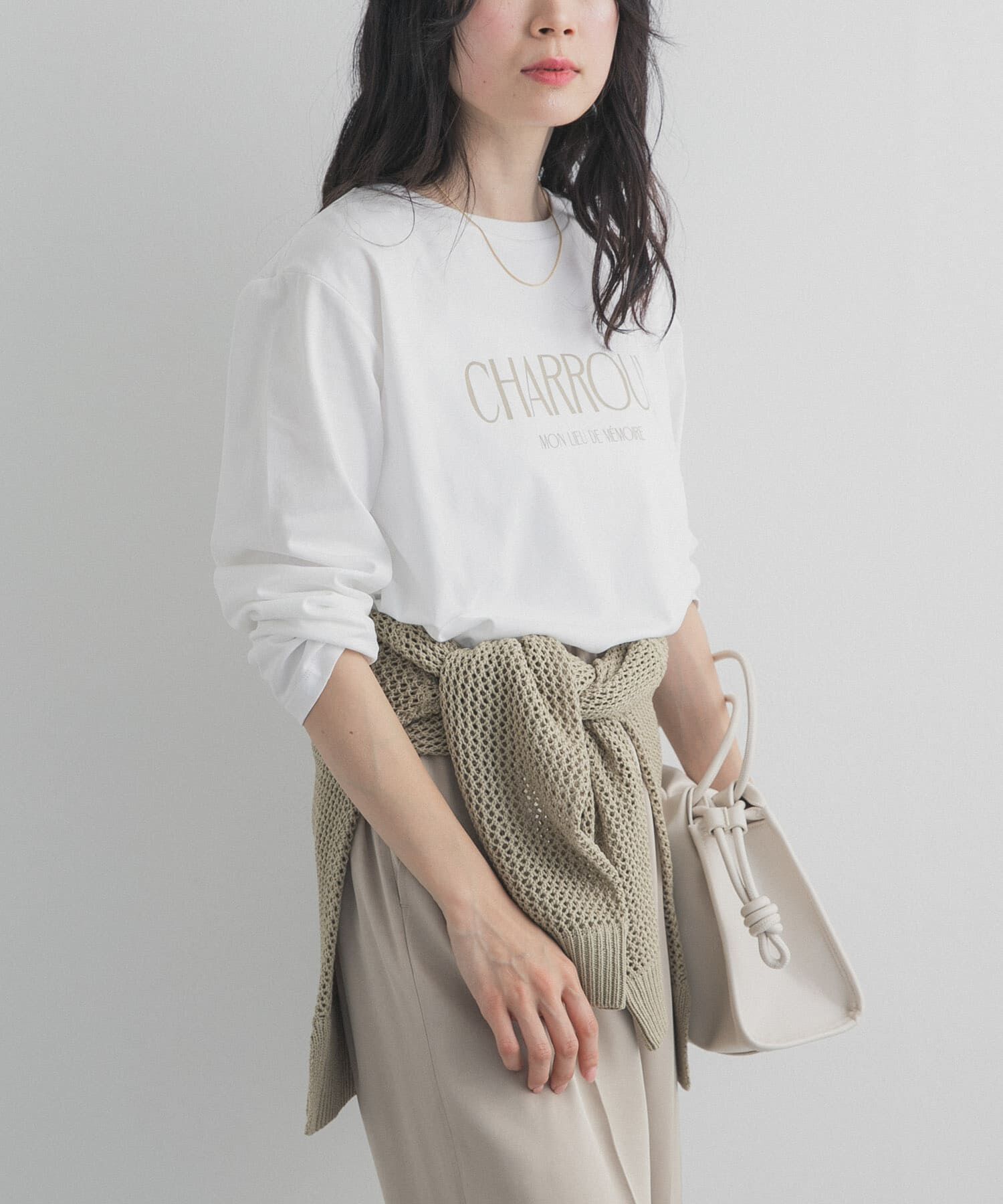 URBAN RESEARCH DOORS「ロゴプリントロングスリーブTシャツ」|Tシャツ・カットソー|