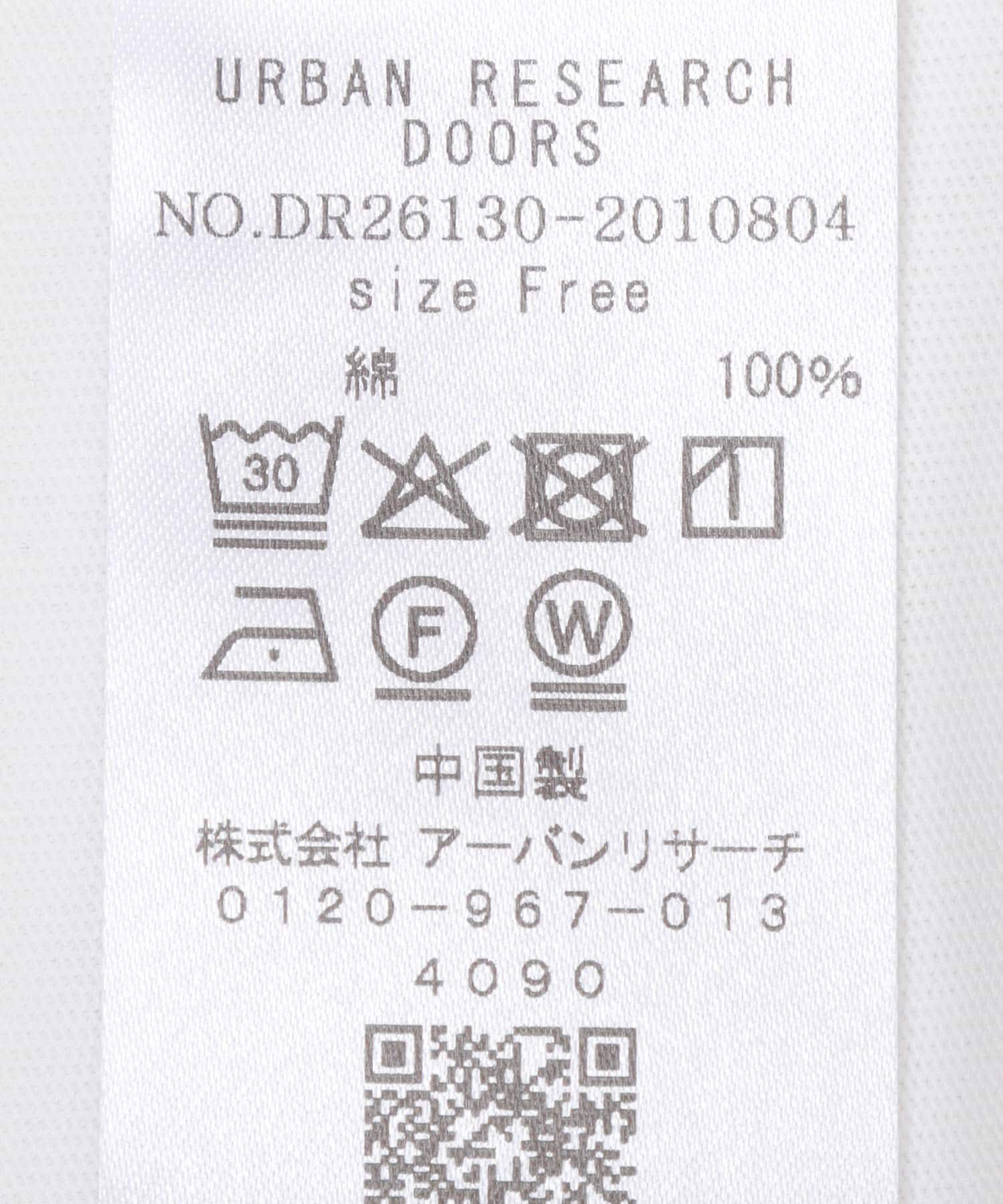 URBAN RESEARCH DOORS「ロゴプリントロングスリーブTシャツ」|Tシャツ・カットソー|