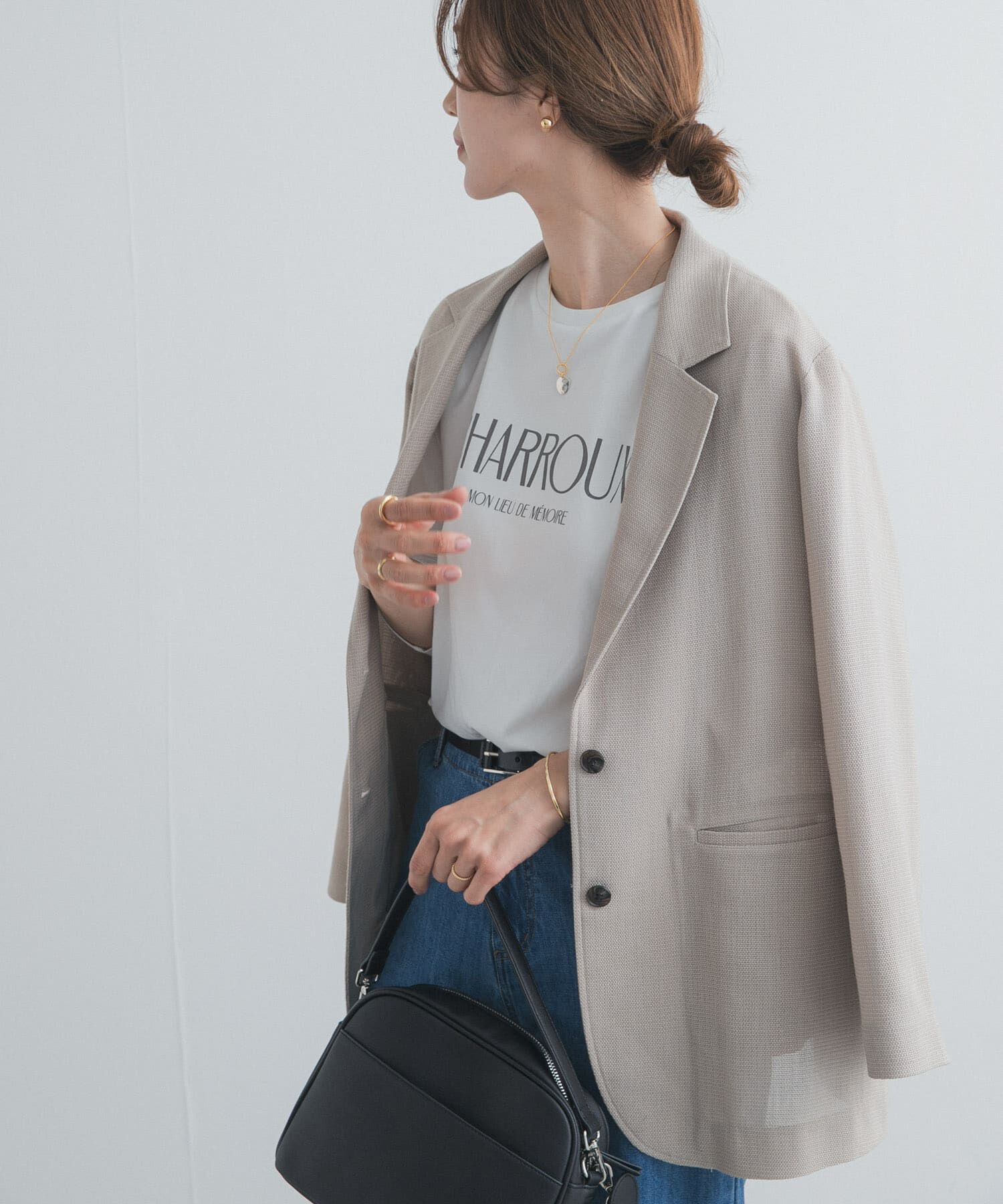 URBAN RESEARCH DOORS「ロゴプリントロングスリーブTシャツ」|Tシャツ・カットソー|