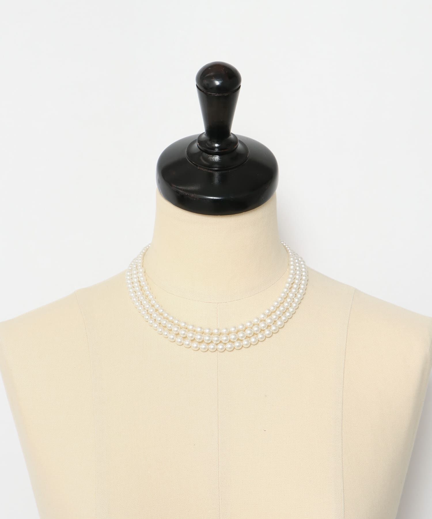URBAN RESEARCH「decor『デコール』　3STANDPEARLNECKLACE」|ネックレス|