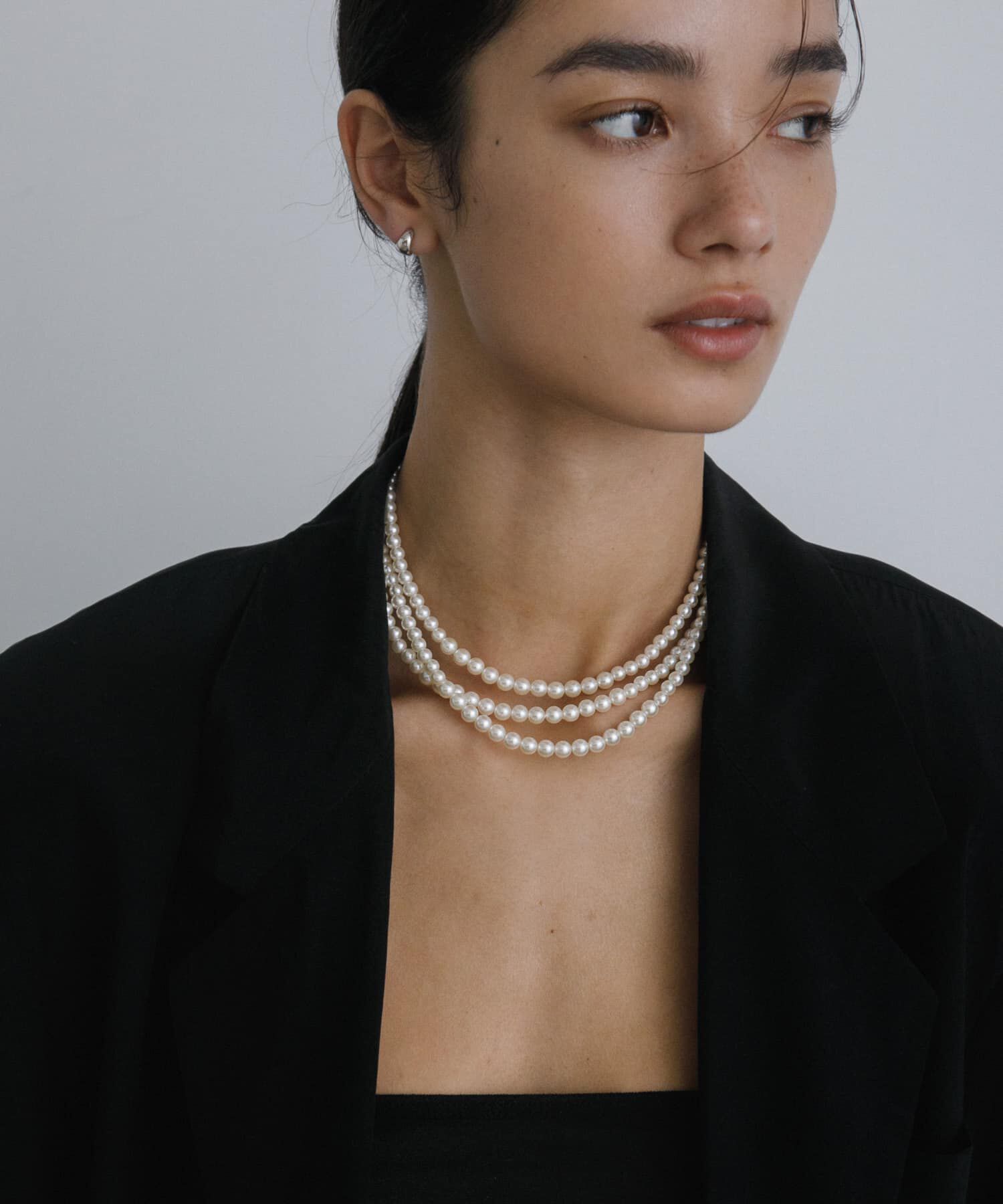 URBAN RESEARCH「decor『デコール』　3STANDPEARLNECKLACE」|ネックレス|