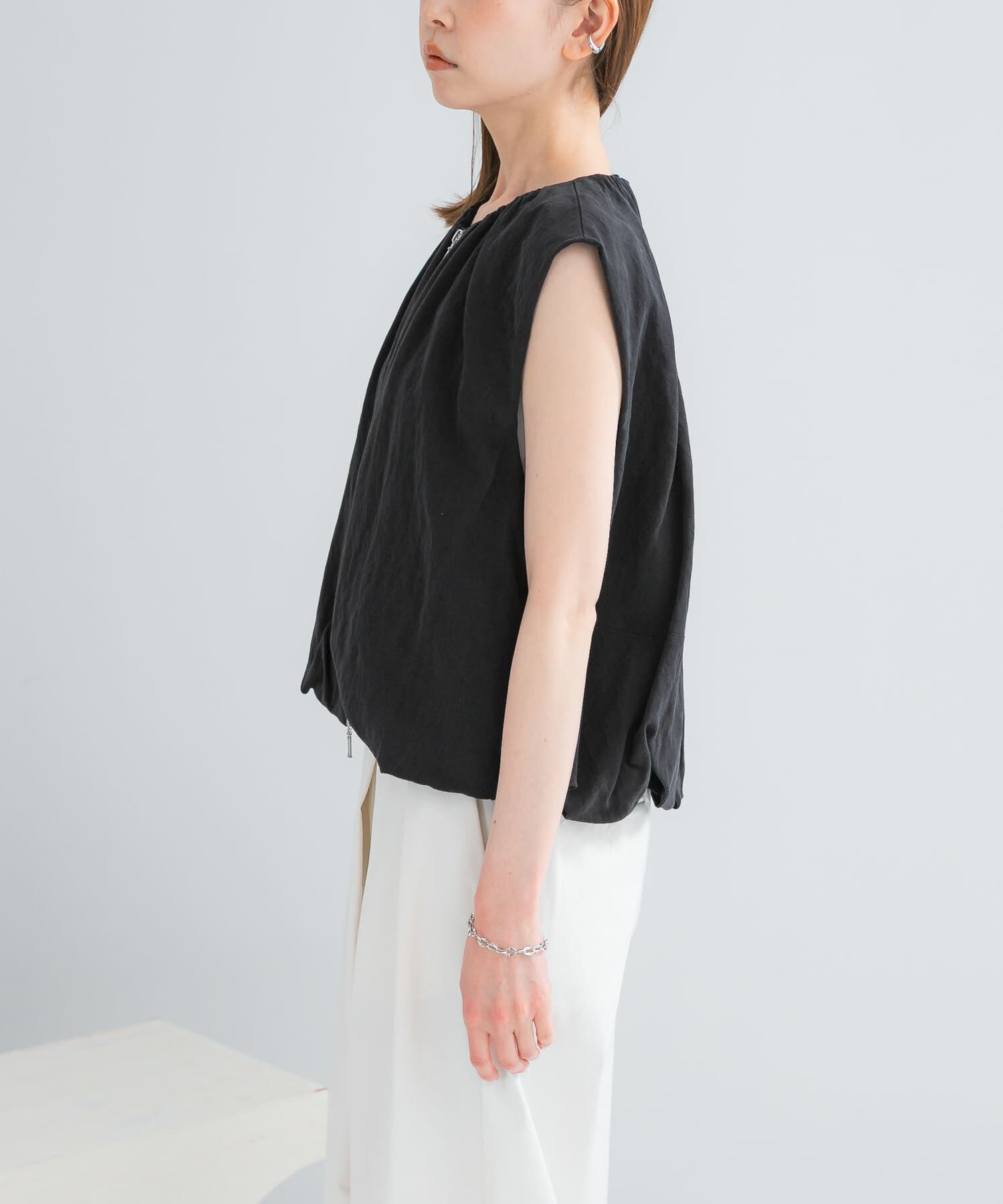 URBAN RESEARCH ROSSO「CHIGNON　ダブルジップバルーンジレ」|ダウンベスト・ベスト|