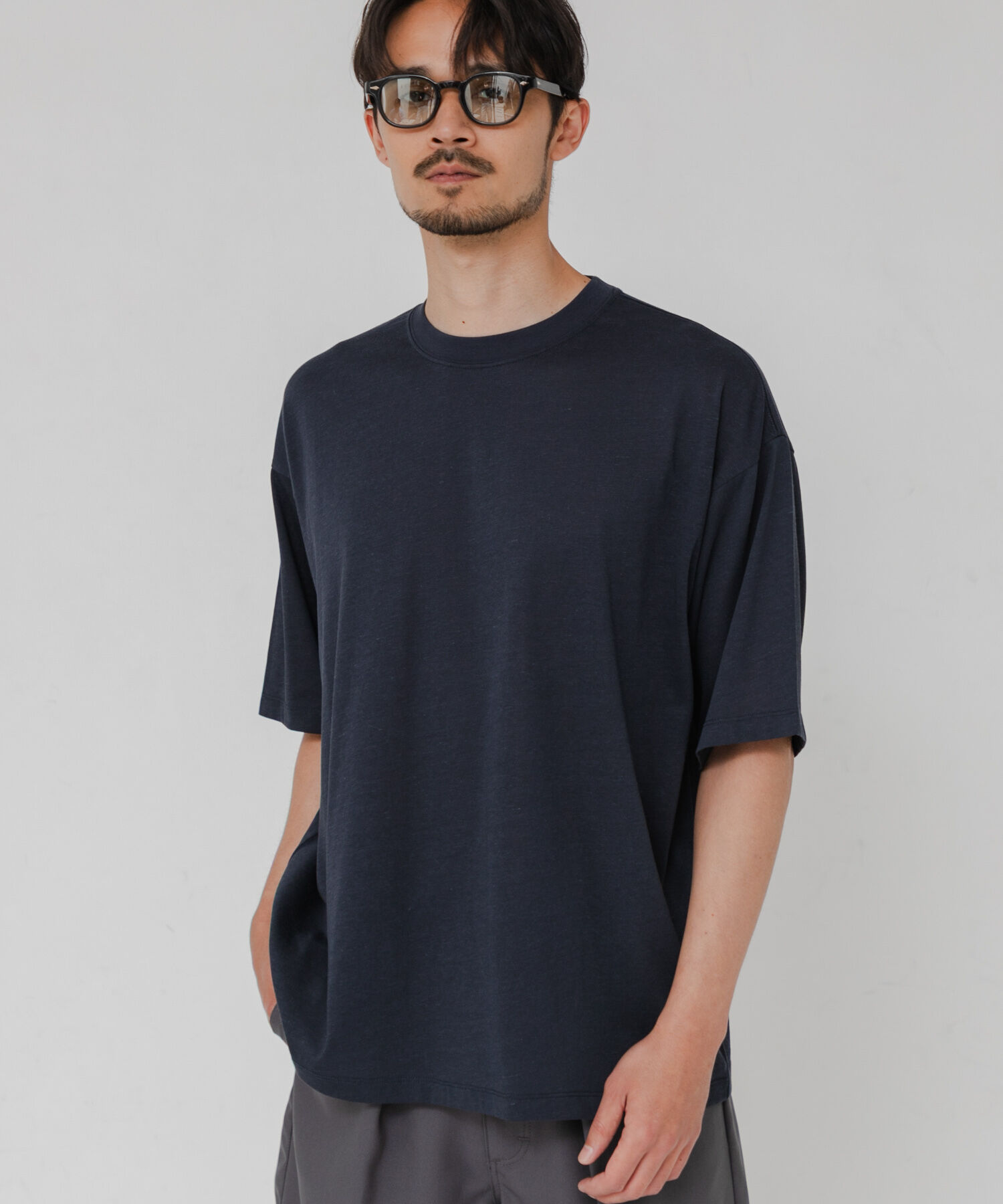 URBAN RESEARCH「HEMP SILK BLEND T-SHIRTS」|Tシャツ・カットソー|