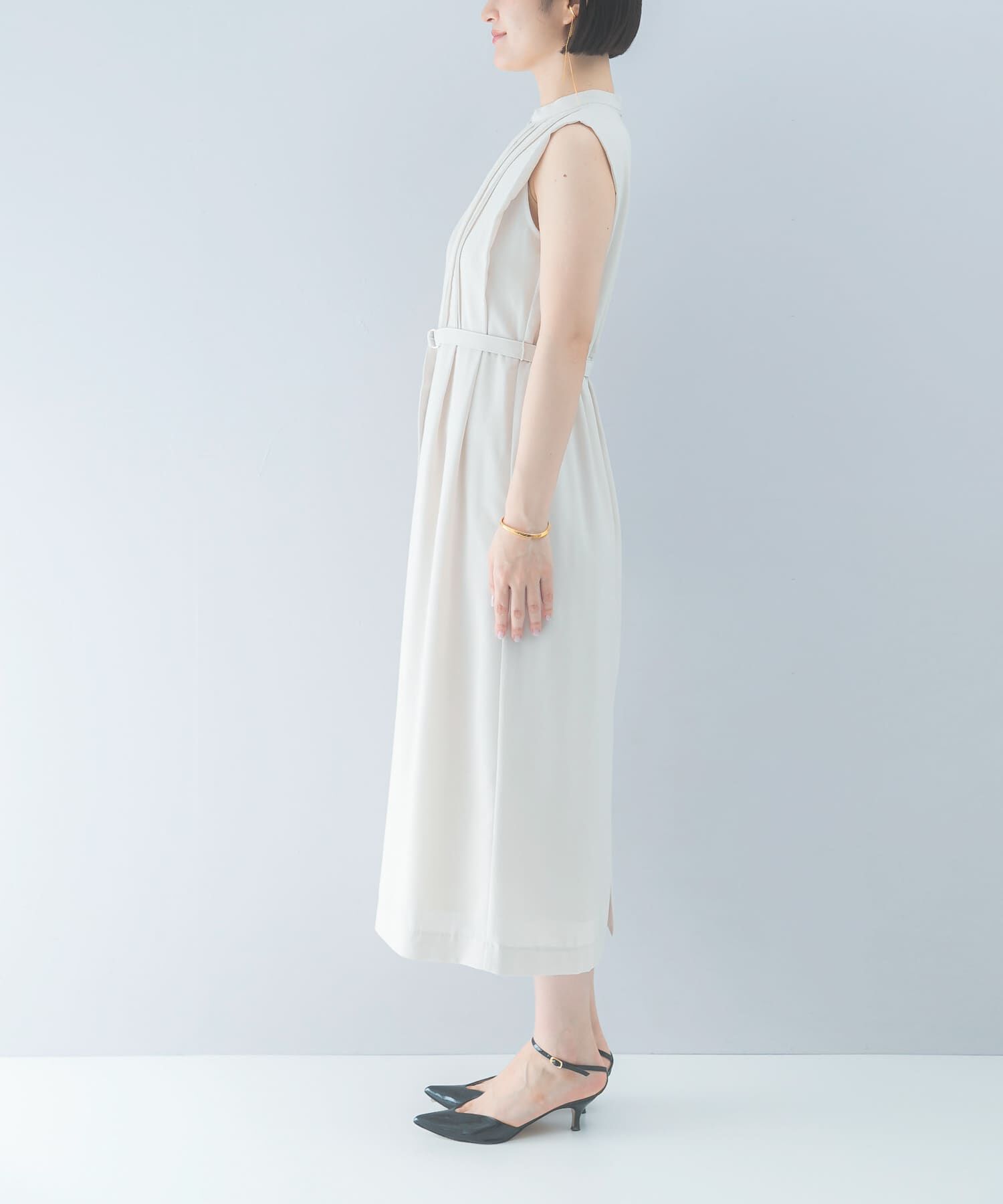 URBAN RESEARCH ROSSO「クールタッチ 防シワストレートワンピース」|ワンピース|