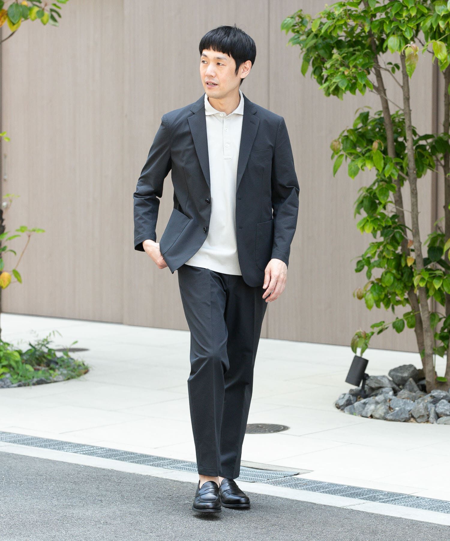 URBAN RESEARCH DOORS「LIFE STYLE TAILOR　シアサッカーストレッチジャケット」|その他|