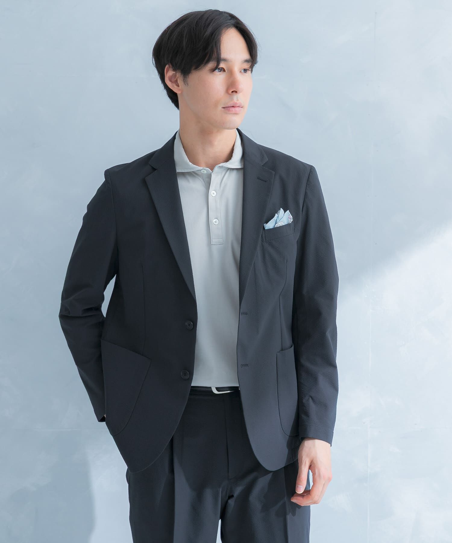URBAN RESEARCH DOORS「LIFE STYLE TAILOR　シアサッカーストレッチジャケット」|その他|