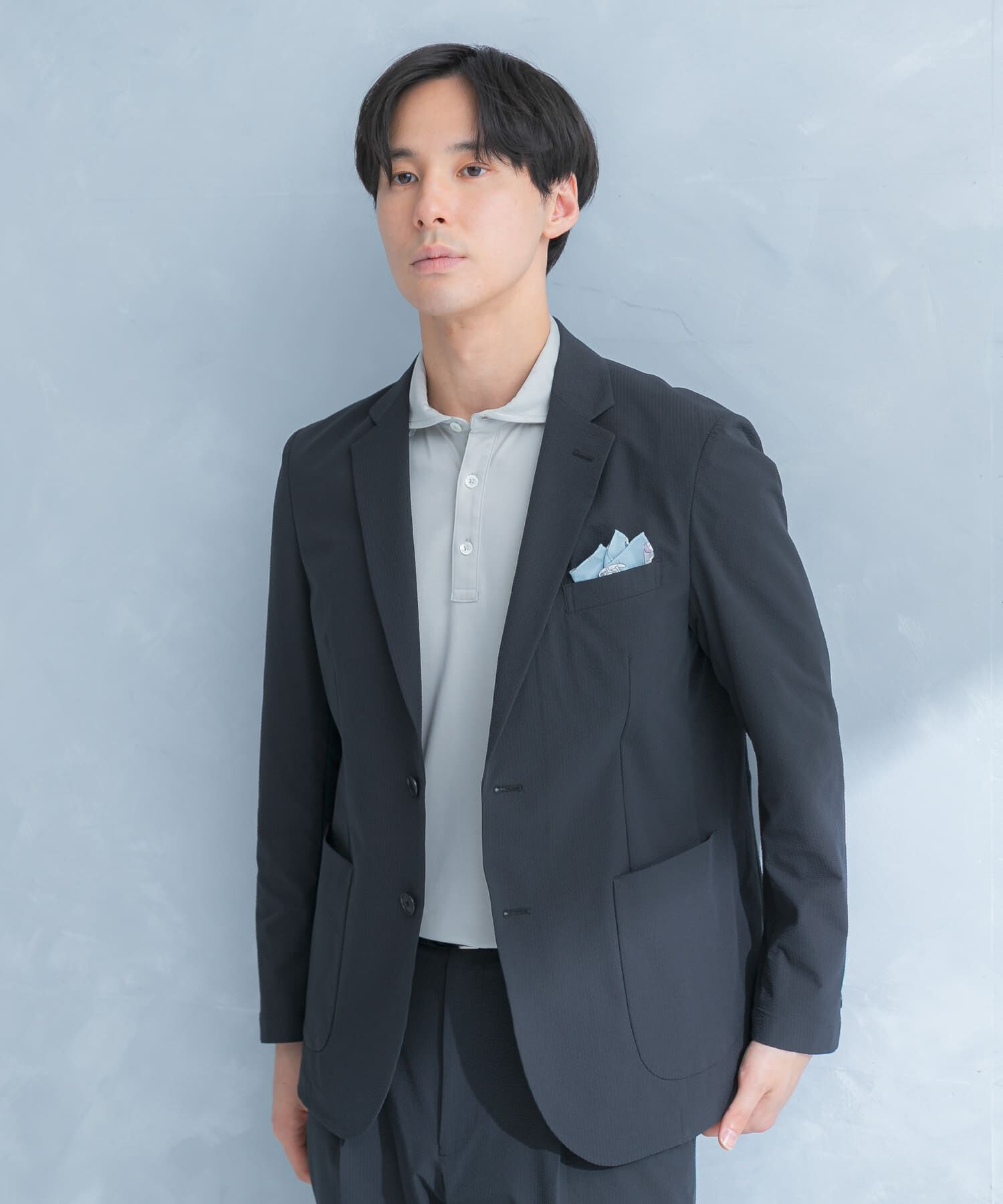 URBAN RESEARCH DOORS「LIFE STYLE TAILOR　シアサッカーストレッチジャケット」|その他|