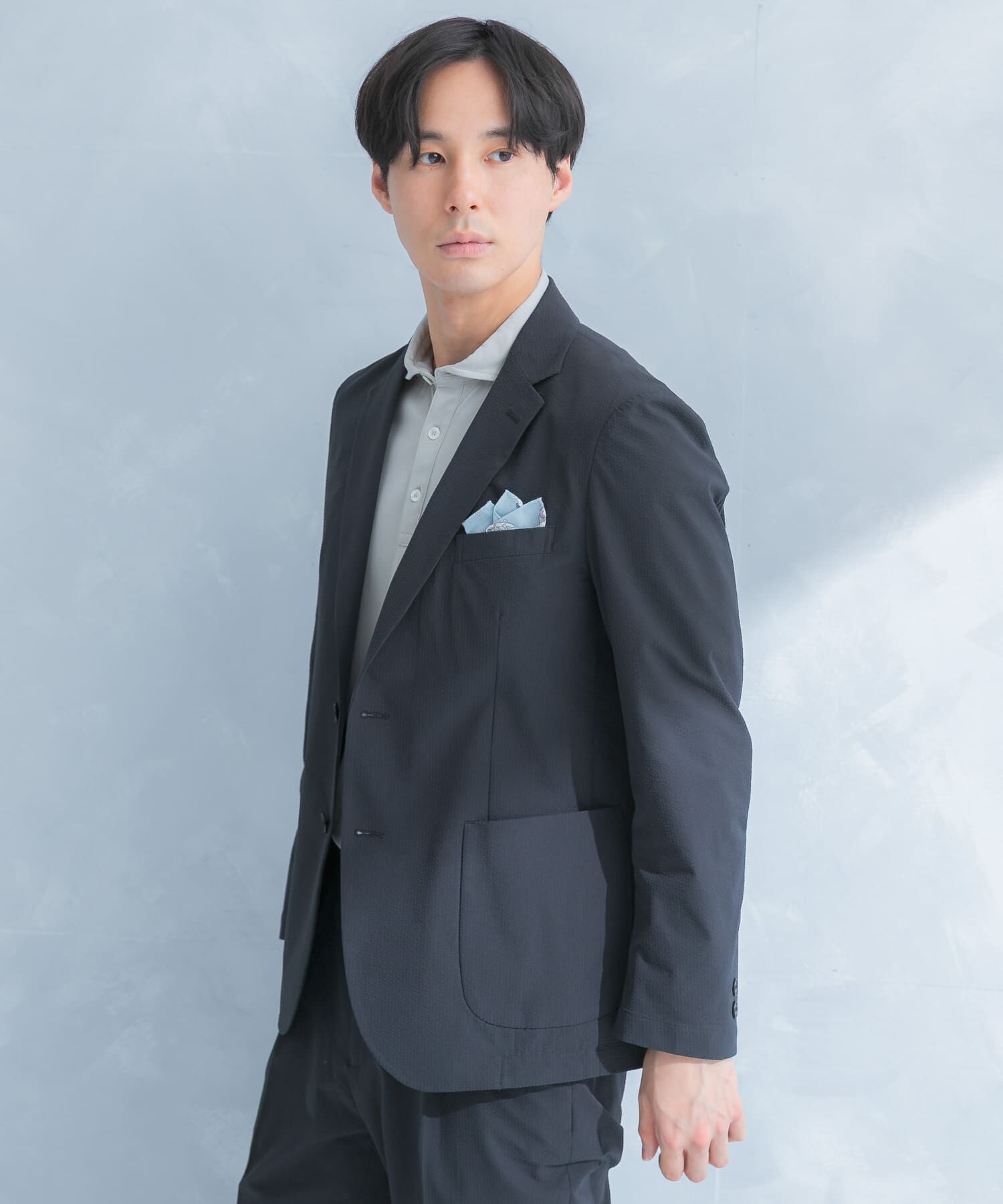 URBAN RESEARCH DOORS「LIFE STYLE TAILOR　シアサッカーストレッチジャケット」|その他|