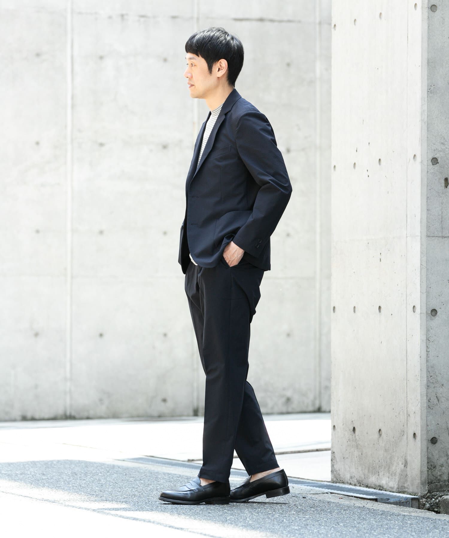 URBAN RESEARCH DOORS「LIFE STYLE TAILOR　シアサッカーストレッチジャケット」|その他|