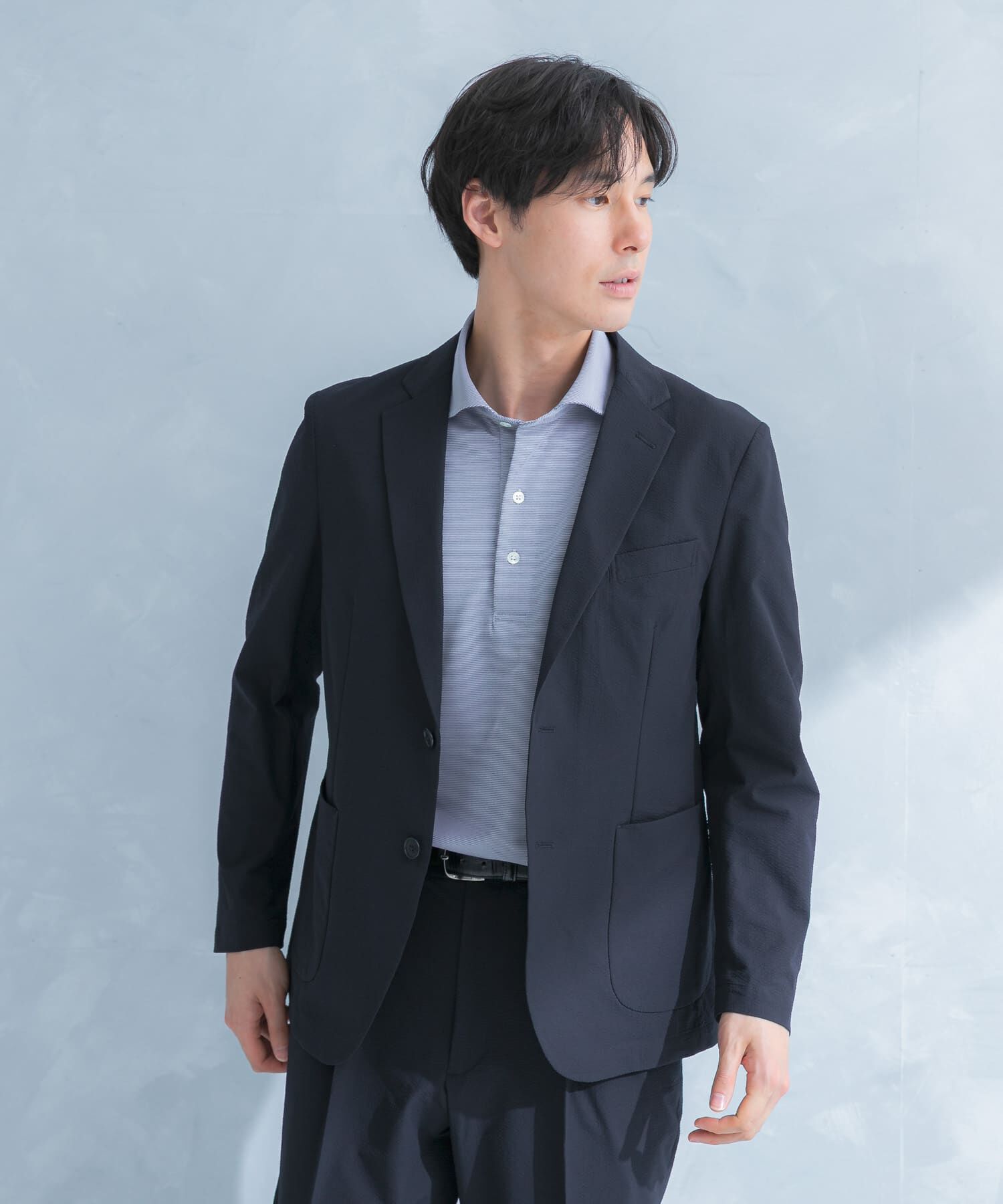 URBAN RESEARCH DOORS「LIFE STYLE TAILOR　シアサッカーストレッチジャケット」|その他|