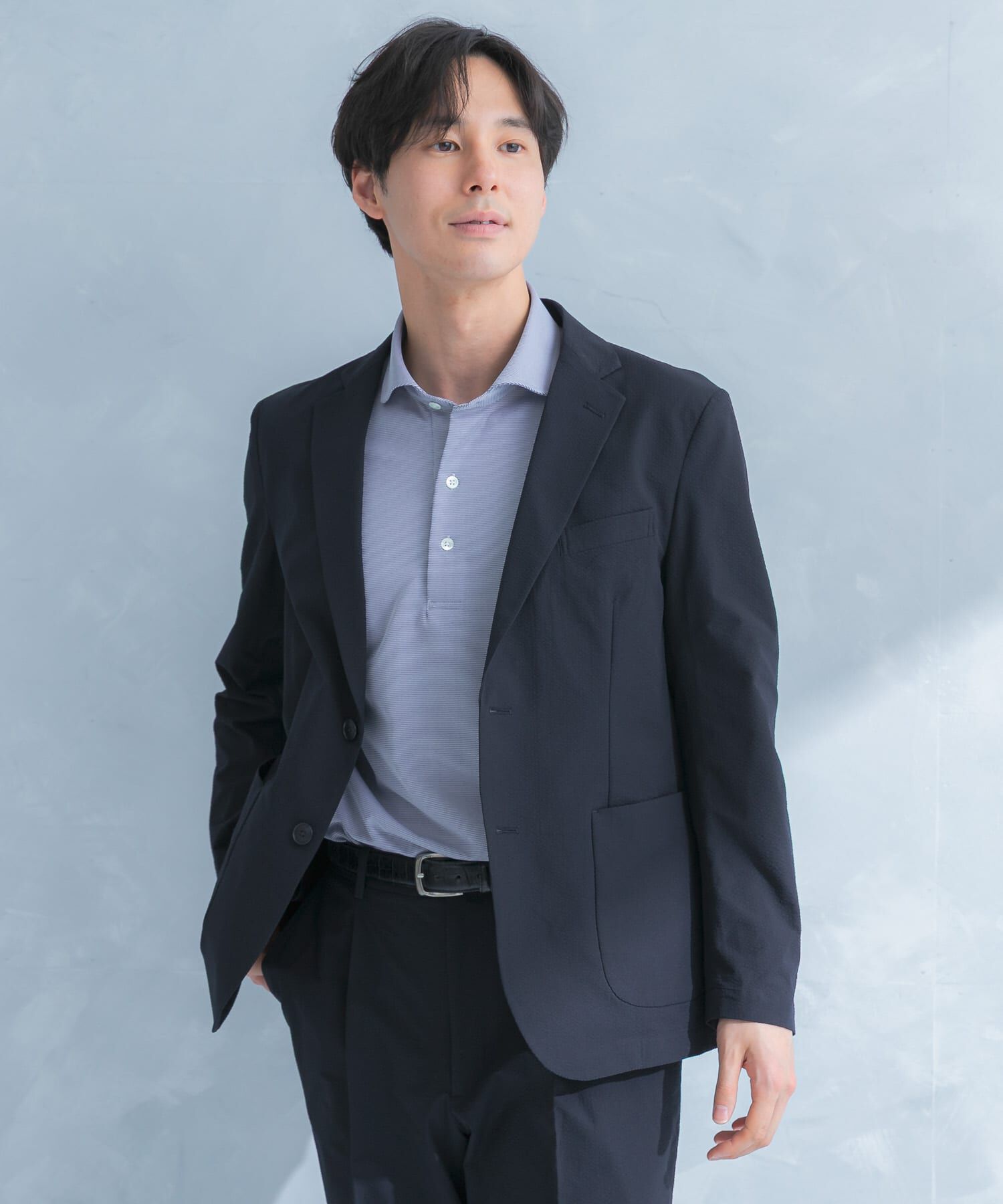 URBAN RESEARCH DOORS「LIFE STYLE TAILOR　シアサッカーストレッチジャケット」|その他|