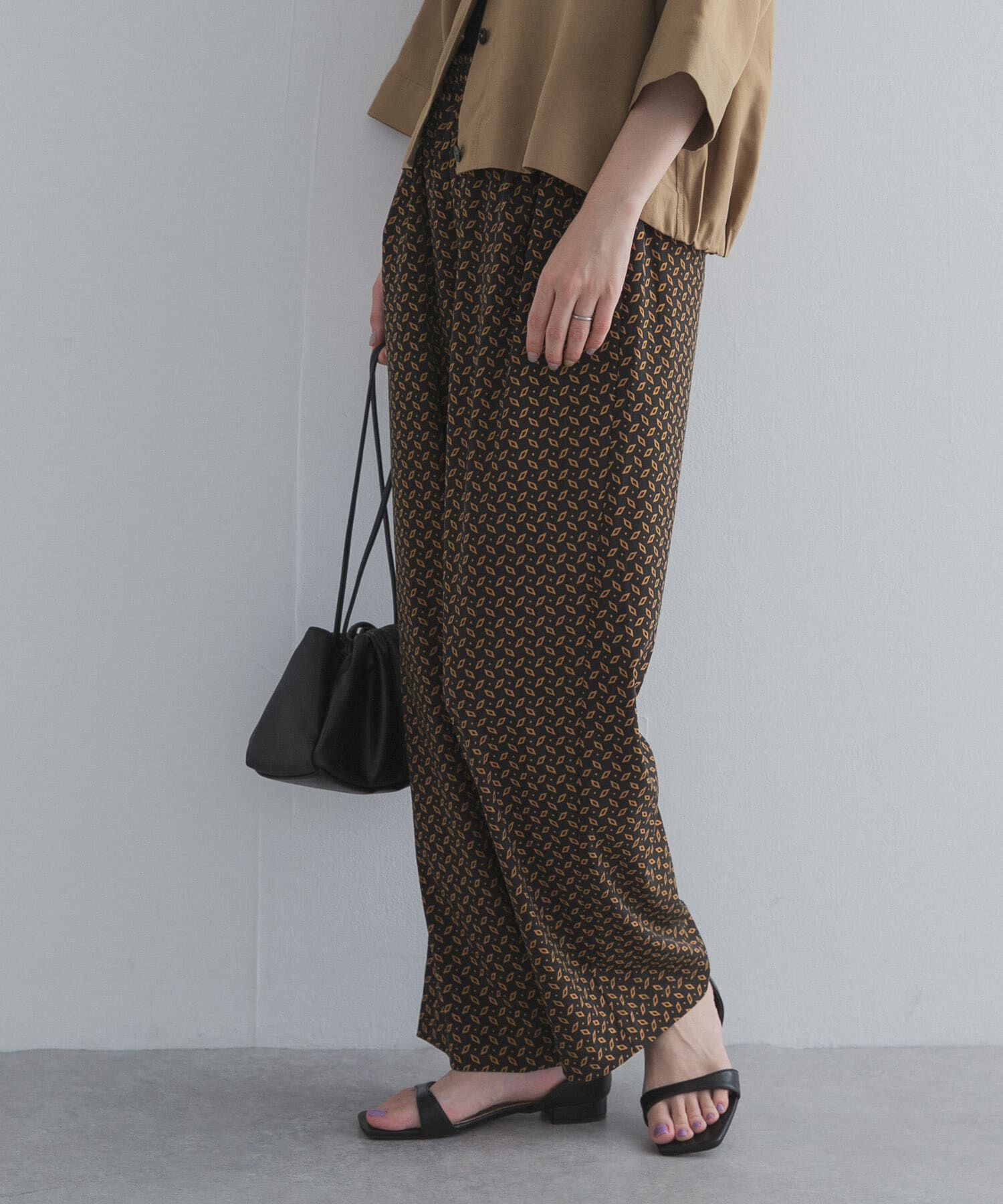 URBAN RESEARCH DOORS「プリントストレートイージーパンツ」|その他|