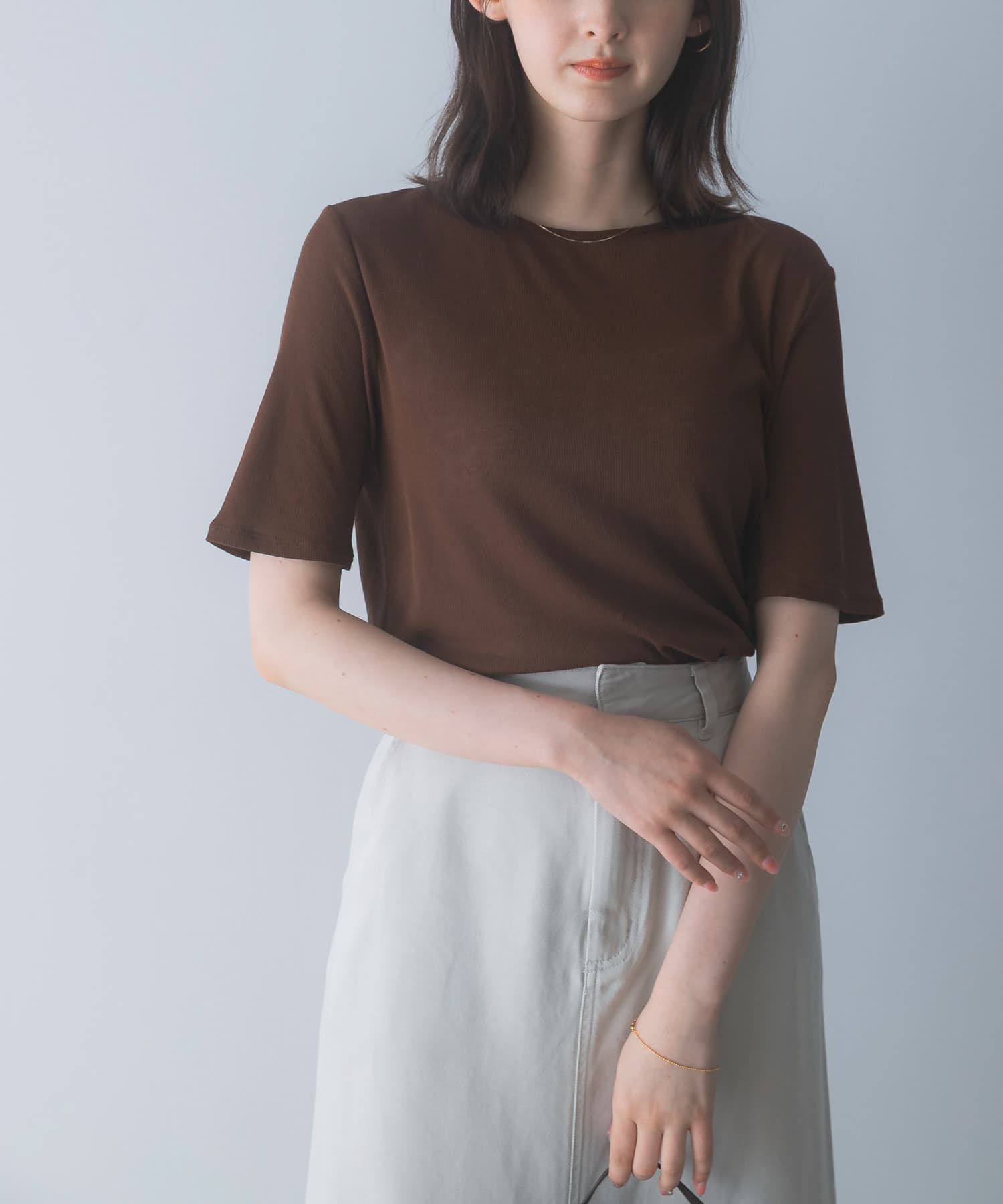 URBAN RESEARCH ROSSO「バックリボンカットソー」|Tシャツ・カットソー|