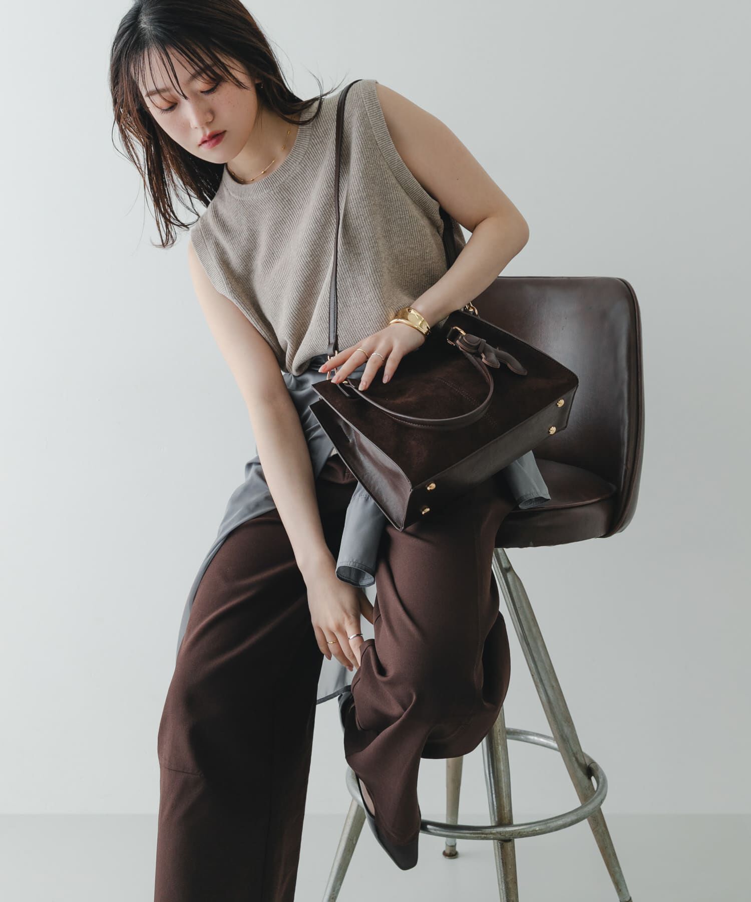 RODE SKO「チャームセット2WAYスクエアバッグ」|トートバッグ|