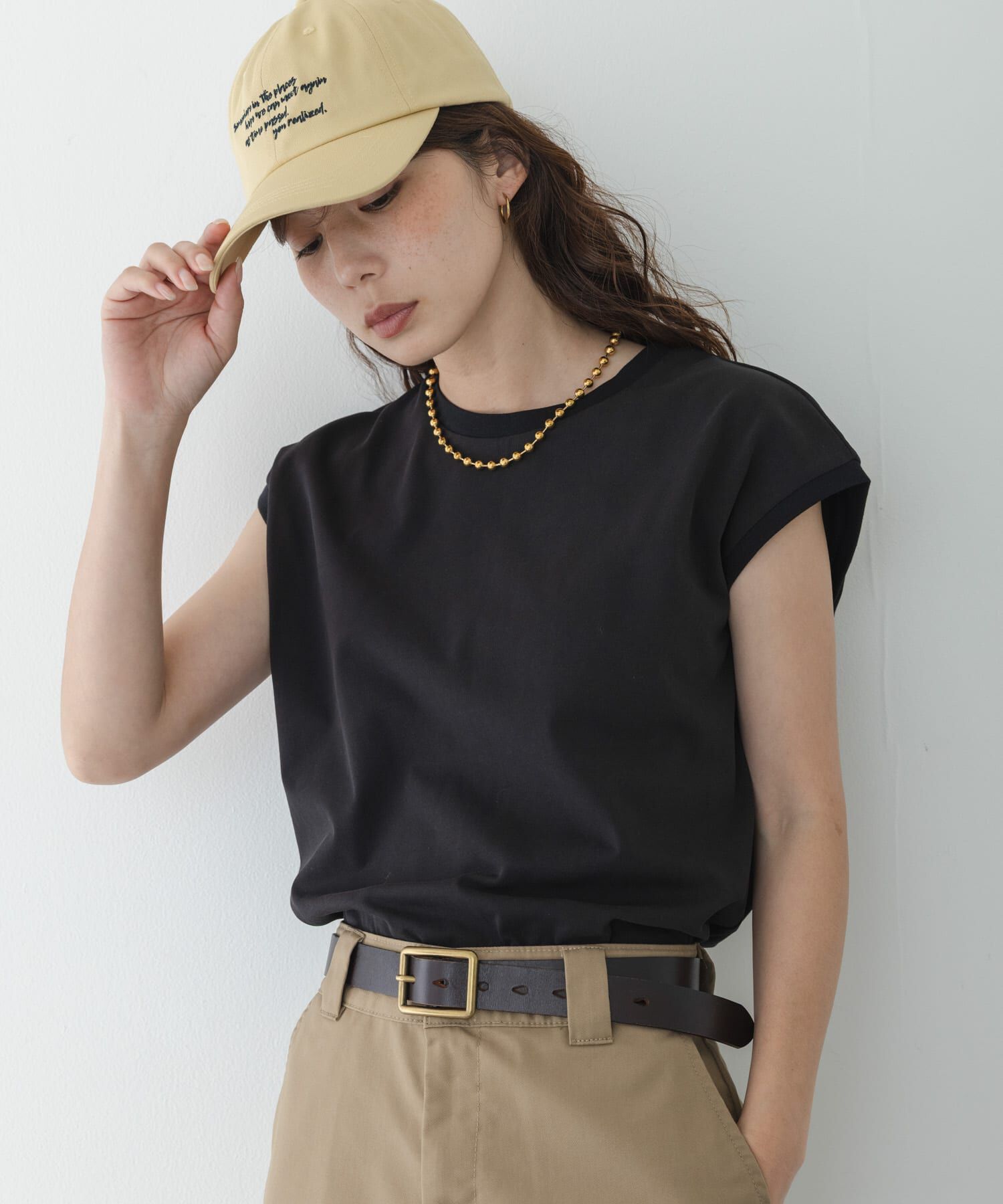 Sonny Label 「『UR TECH ひやサラクール』フレンチスリーブプルオーバー」|Tシャツ・カットソー|