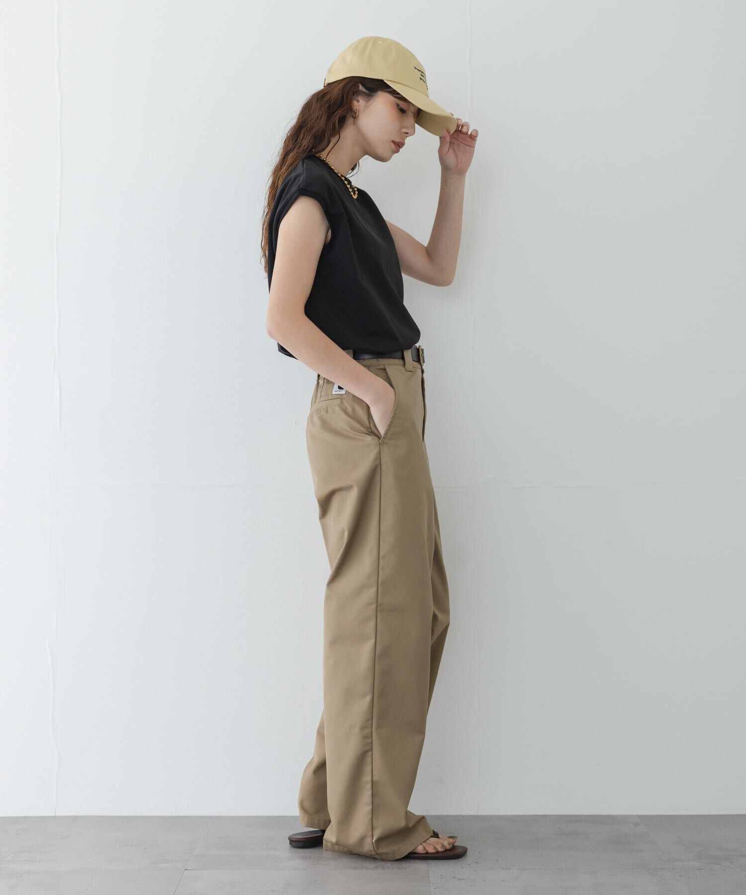 Sonny Label 「『UR TECH ひやサラクール』フレンチスリーブプルオーバー」|Tシャツ・カットソー|