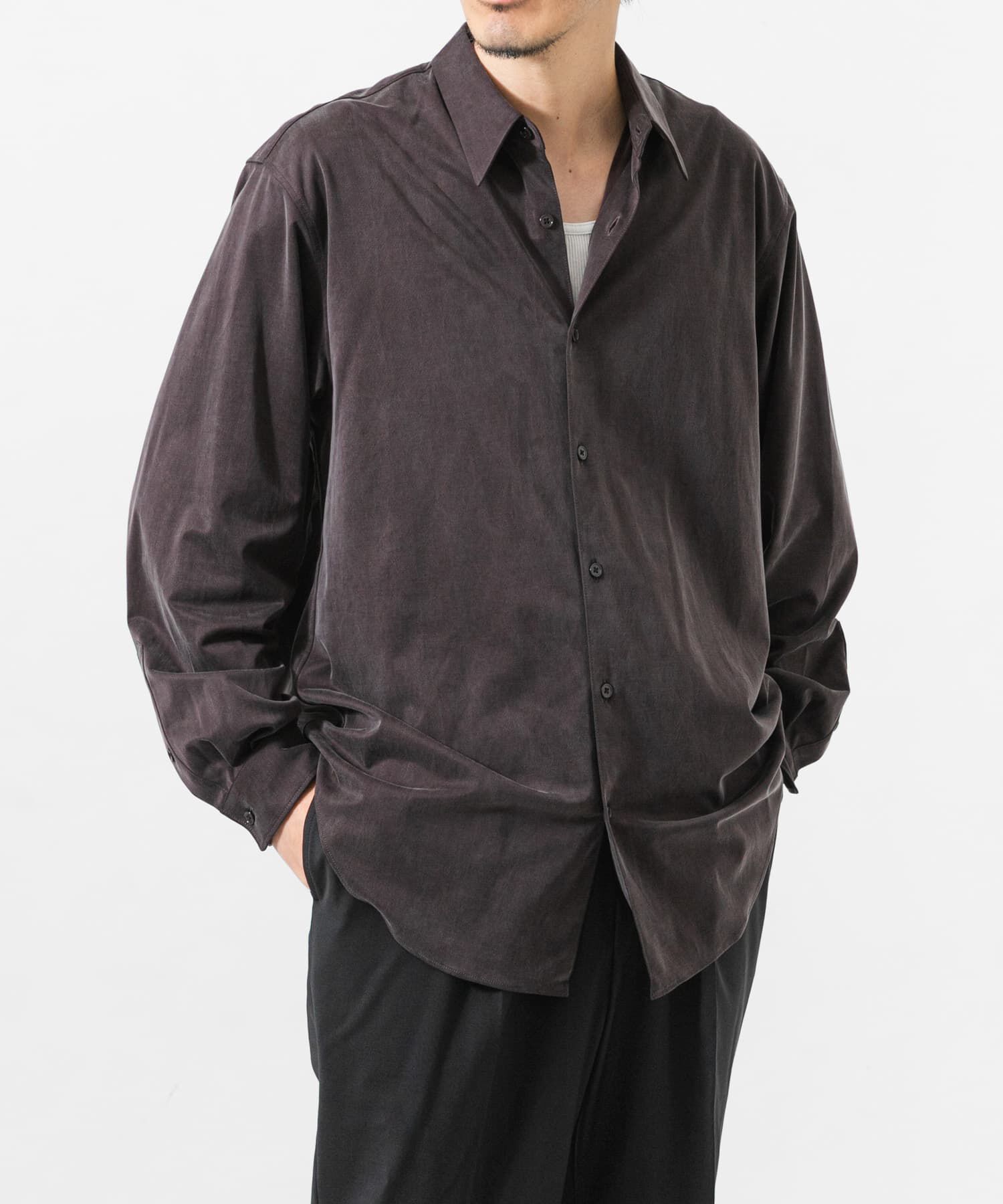 URBAN RESEARCH「WASHABLE CUPRO REG SHIRTS」|シャツ・ブラウス|