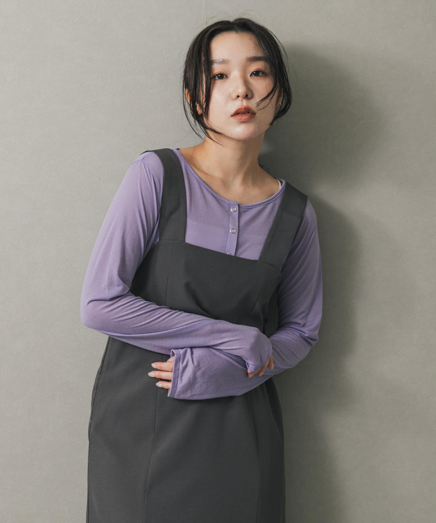 SENSE OF PLACE by URBAN RESEARCH「バルーンヘムジャンスカ」|ワンピース|