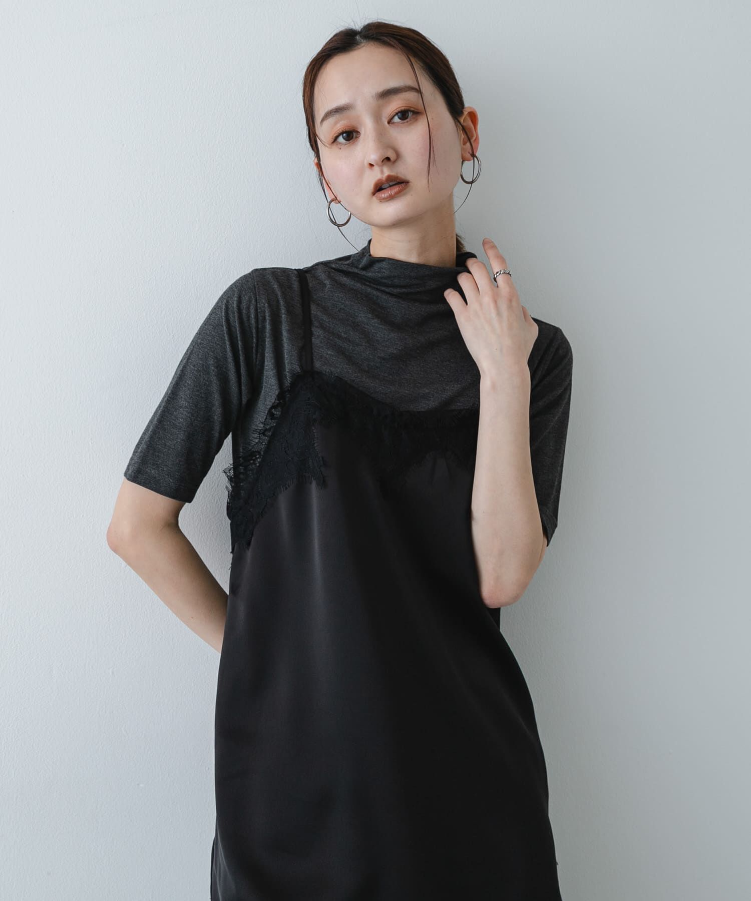SENSE OF PLACE by URBAN RESEARCH「ソフトハイネックTシャツ(半袖)」|Tシャツ・カットソー|