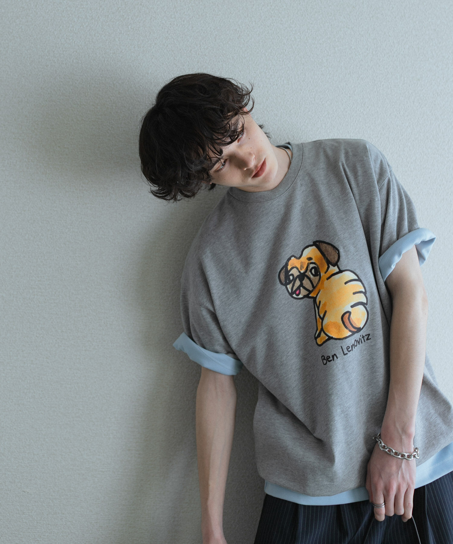 SENSE OF PLACE by URBAN RESEARCH「『別注』Ben Lenovitz&times;SENSE OF PLACE　SHORT-SLEEVE T-SHIRTS」|Tシャツ・カットソー|