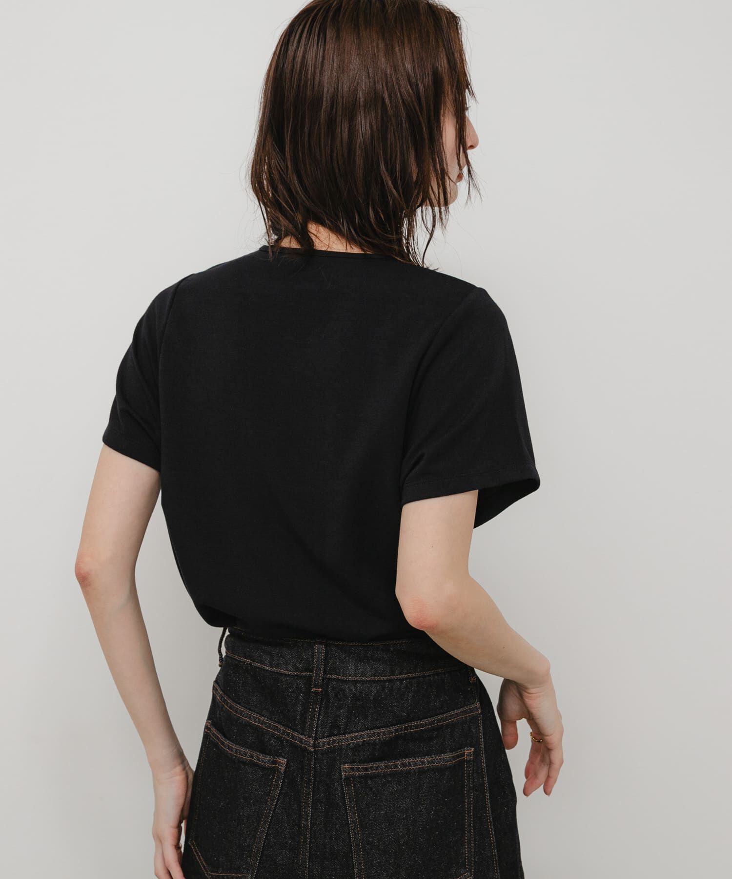 SENSE OF PLACE by URBAN RESEARCH「汗ジミ防止コクーンスリーブクルーネックTシャツ」|Tシャツ・カットソー|