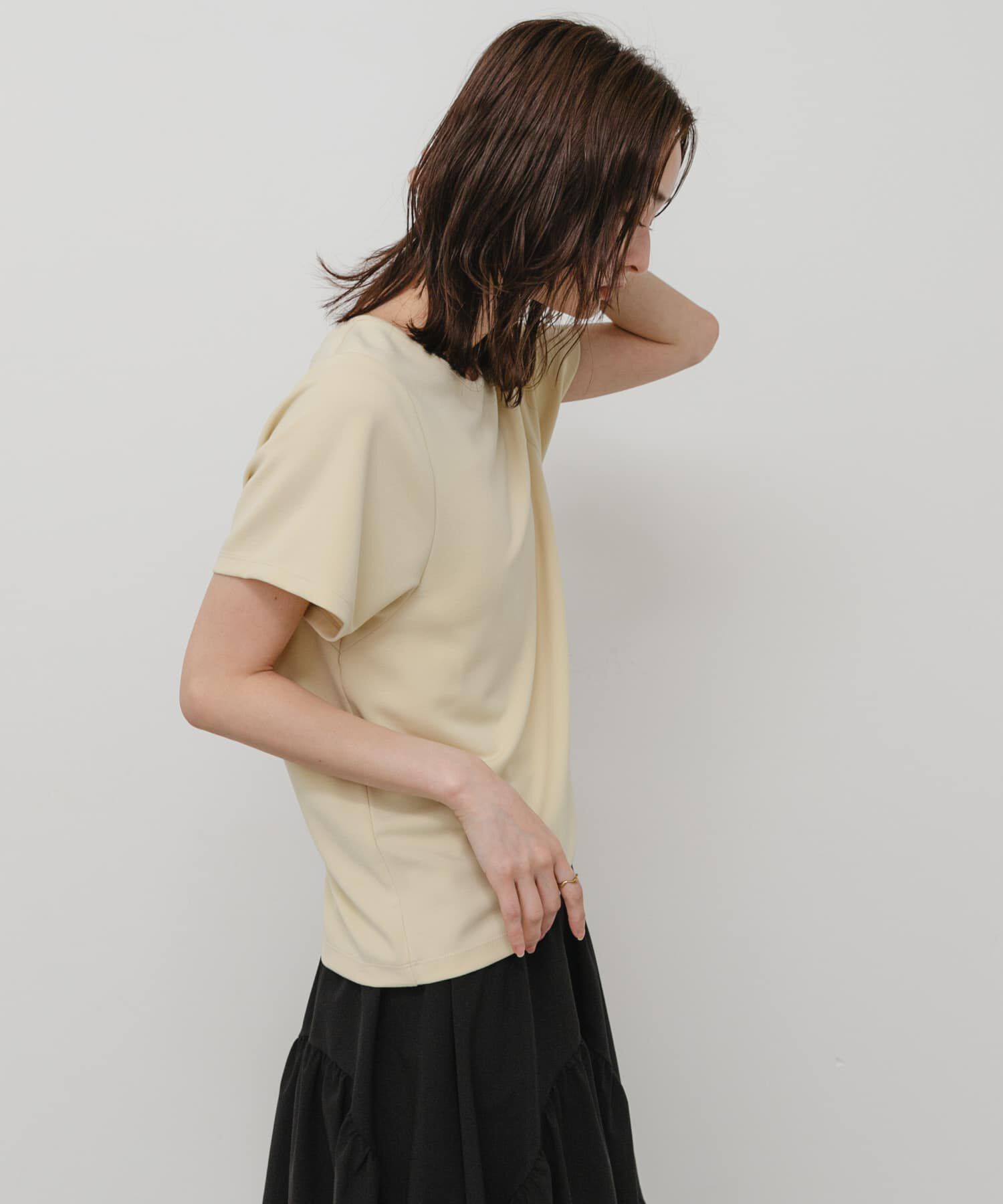 SENSE OF PLACE by URBAN RESEARCH「汗ジミ防止コクーンスリーブクルーネックTシャツ」|Tシャツ・カットソー|