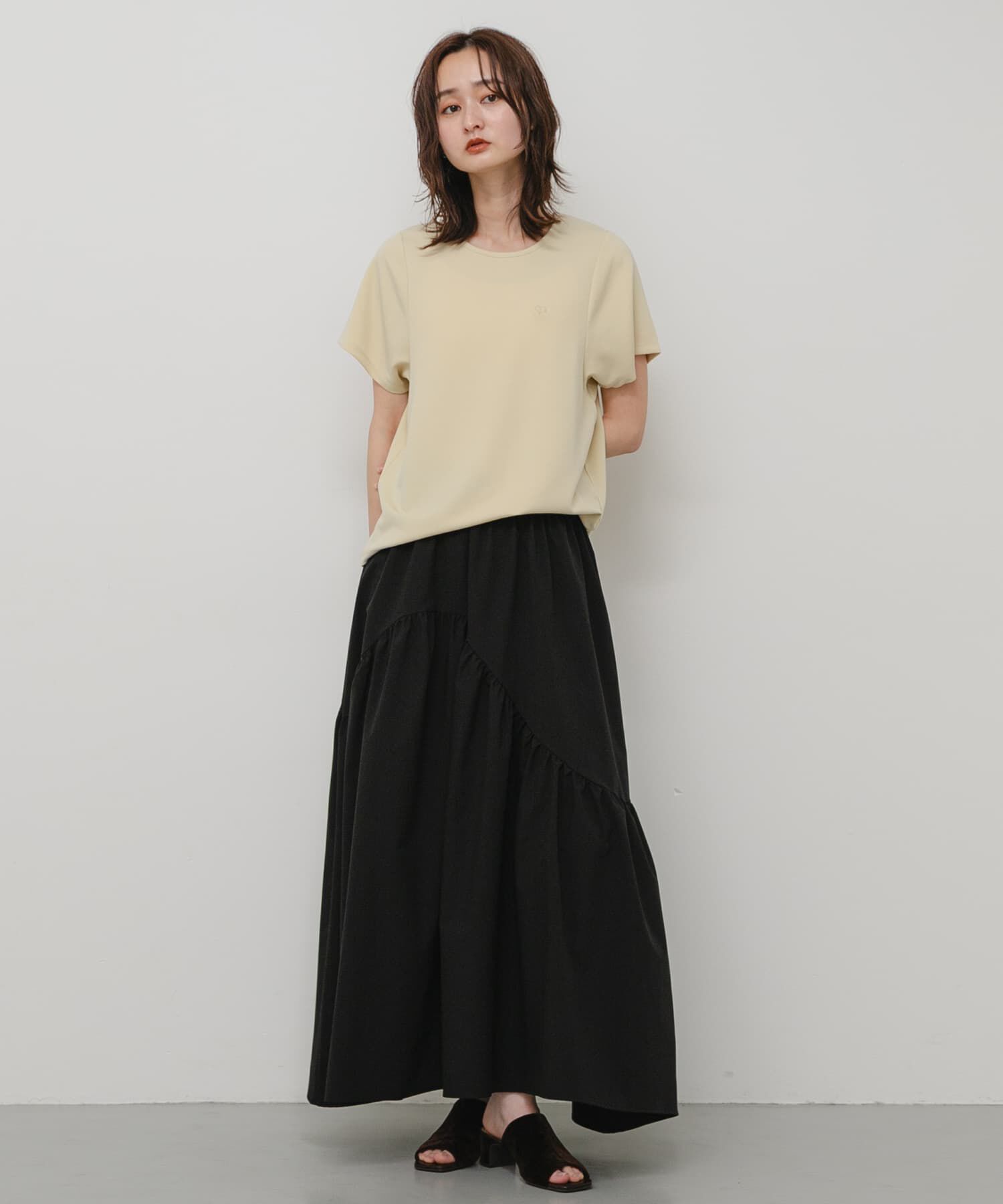 SENSE OF PLACE by URBAN RESEARCH「汗ジミ防止コクーンスリーブクルーネックTシャツ」|Tシャツ・カットソー|