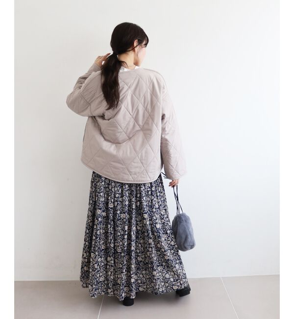  「リバーシブルタフタ&times;ファーキルトジャケット」|その他|
