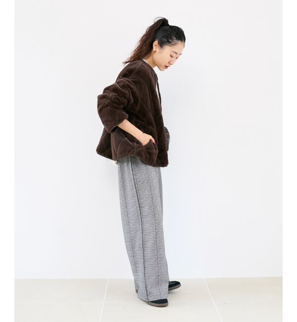  「リバーシブルタフタ&times;ファーキルトジャケット」|その他|