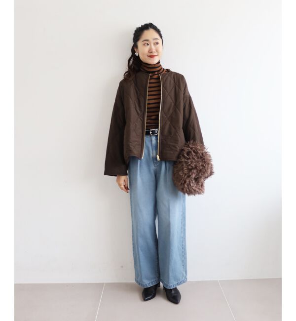  「リバーシブルタフタ&times;ファーキルトジャケット」|その他|