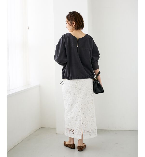  「《手洗い可能》カットコーデュロイ2WAYプル&times;スカートセット」|ワンピース|