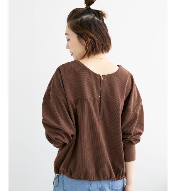  「《手洗い可能》カットコーデュロイ2WAYプル&times;スカートセット」|ワンピース|
