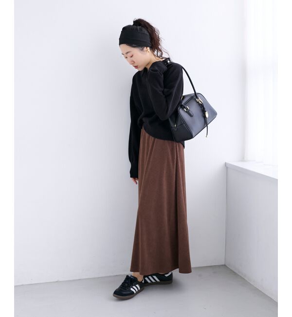  「《手洗い可能》カットコーデュロイ2WAYプル&times;スカートセット」|ワンピース|