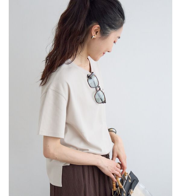  「【撥水・撥油・防汚】LAUMIERETシャツ」|Tシャツ・カットソー|