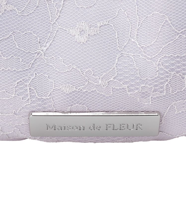 Maison de FLEUR「【2Way】ブルーマニアリボン2Wayトートバッグ」|トートバッグ|