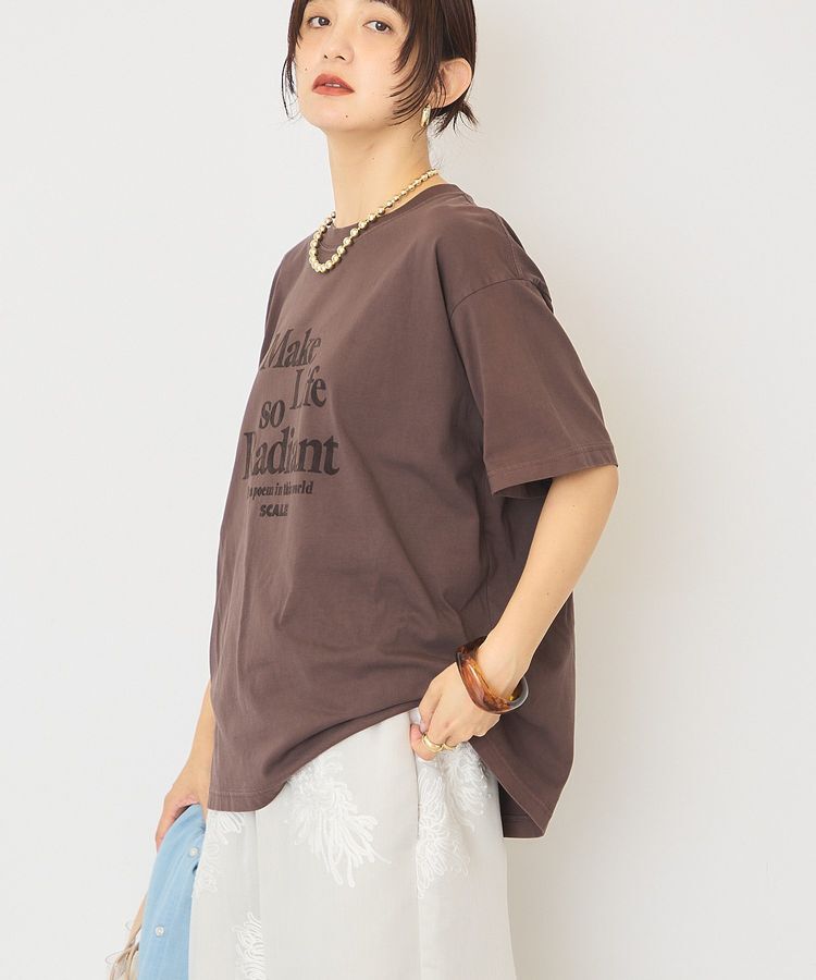 AMERICAN HOLIC「フロッキープリントTシャツ」|Tシャツ・カットソー|