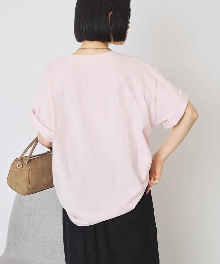 AMERICAN HOLIC「フロッキープリントTシャツ」|Tシャツ・カットソー|